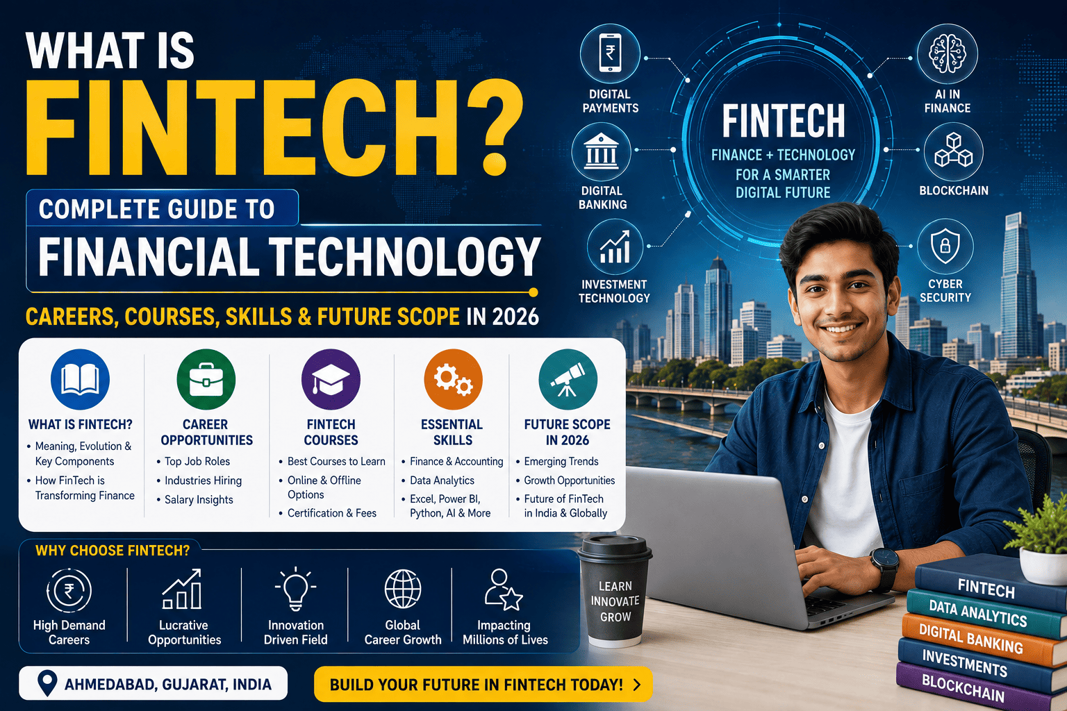 What Is FinTech? Complete Guide to Financial Technology, Careers, Courses, Skills & Future Scope in 2026