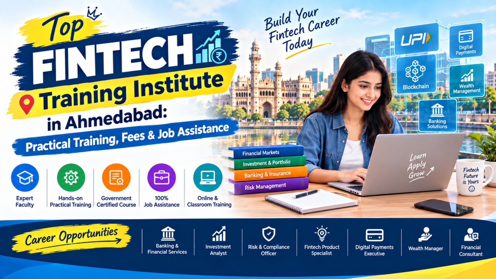 Top FINTECH Training Institute in Ahmedabad: Practical Training, Fees & Job Assistance