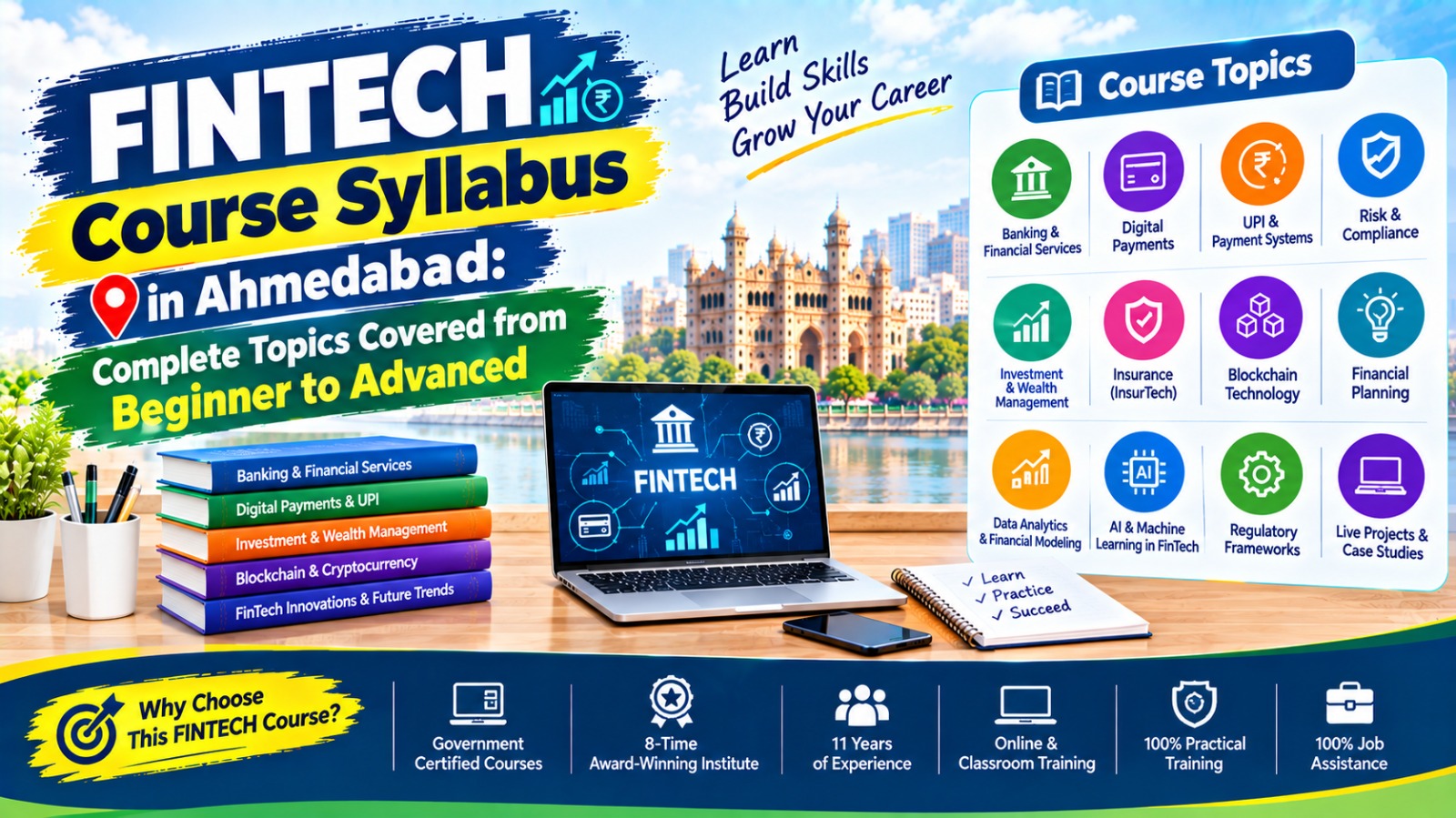 FINTECH Course Syllabus in Ahmedabad: Complete Topics Covered from Beginner to Advanced