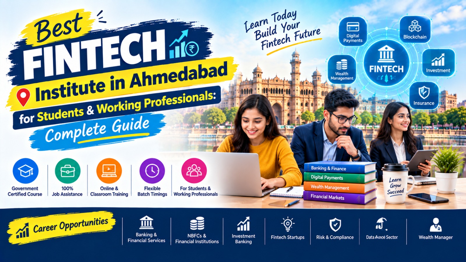 Best FINTECH Institute in Ahmedabad for Students & Working Professionals: Complete Guide