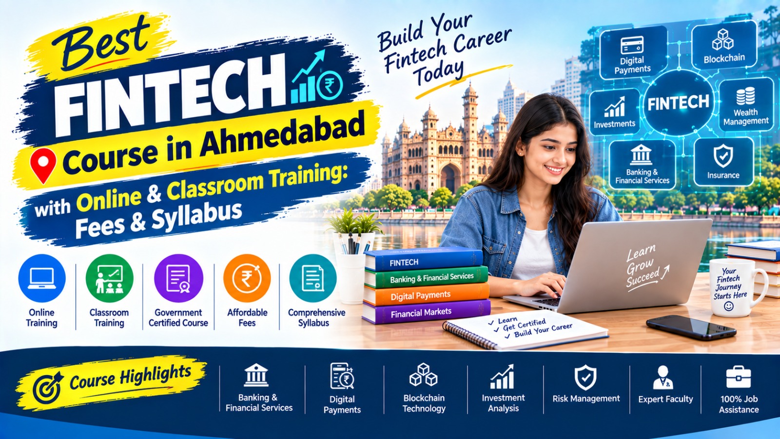 Best FINTECH Course in Ahmedabad with Online & Classroom Training: Fees & Syllabus