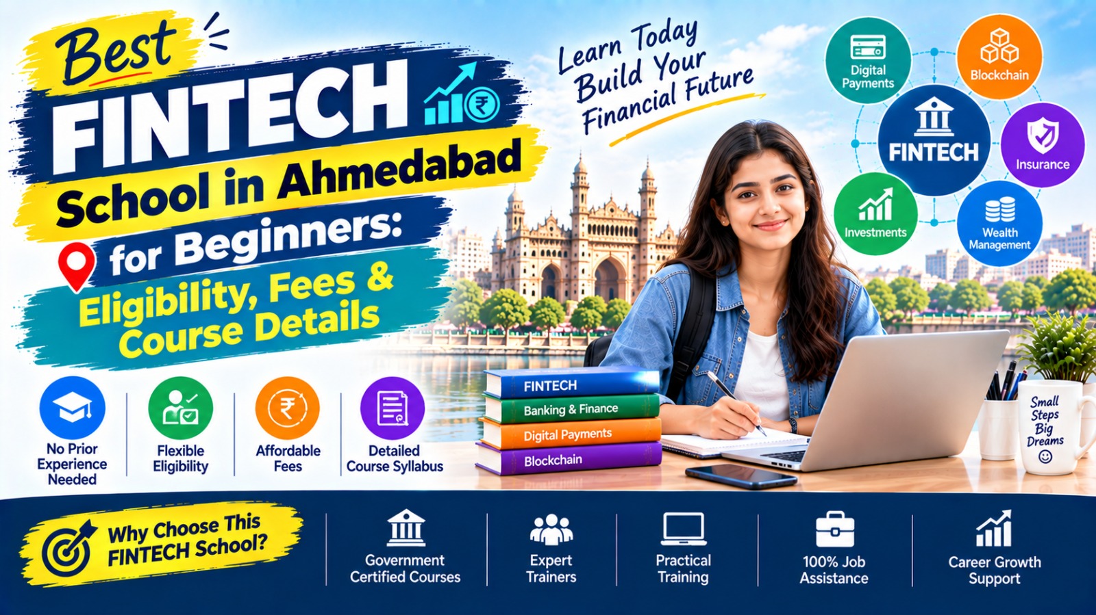 Best FINTECH School in Ahmedabad for Beginners: Eligibility, Fees & Course Details